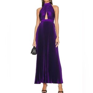 L’IDEE Renaissance Full Length Gown, Purple, Size 8